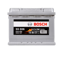 Автомобільний акумулятор Bosch 63Ah 610A S5006