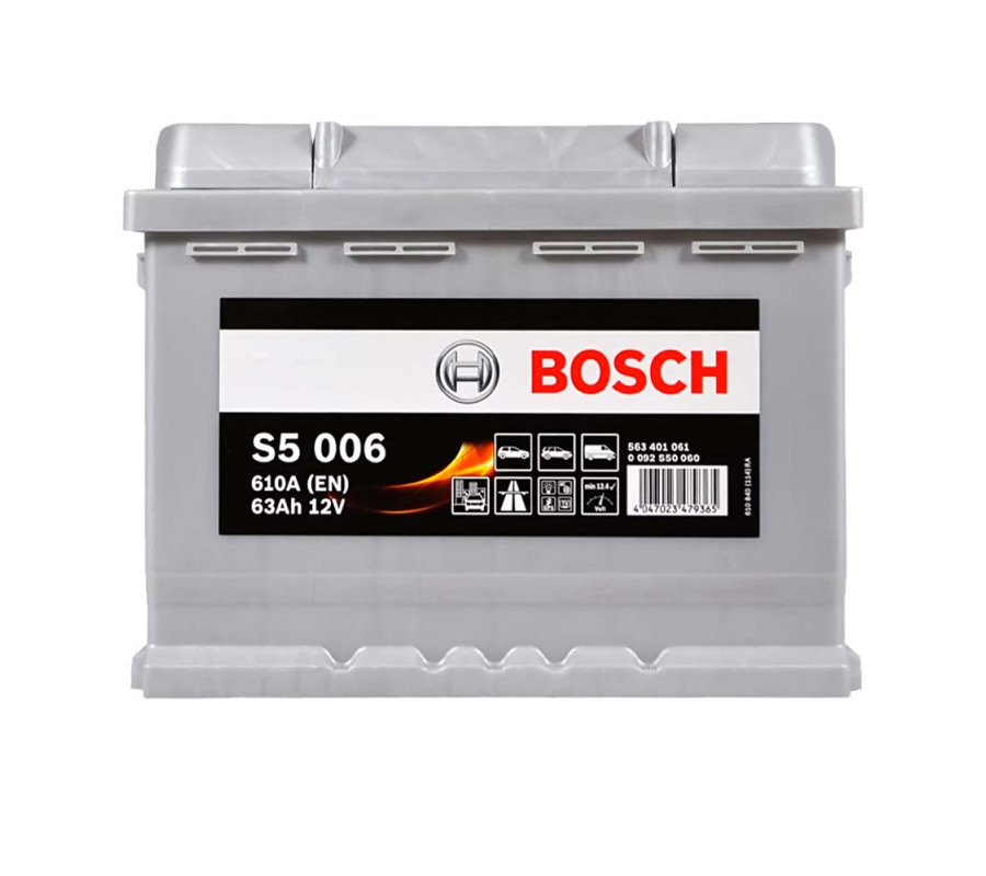 Автомобільний акумулятор Bosch 63Ah 610A S5006