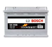 Автомобільний акумулятор Bosch 77Ah 780A S5008