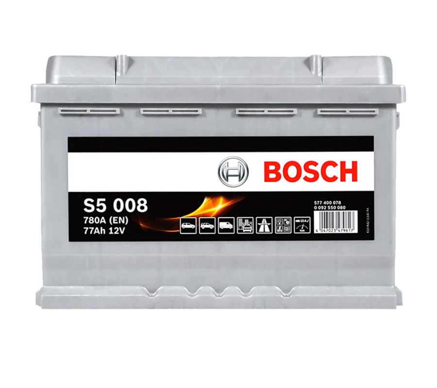 Автомобільний акумулятор Bosch 77Ah 780A S5008