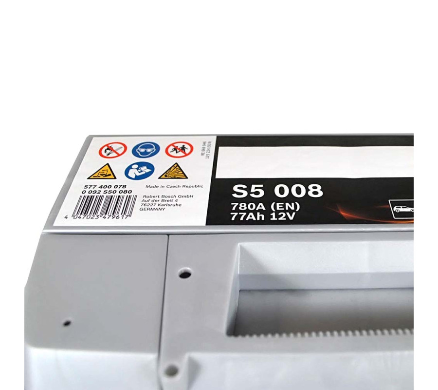 Автомобільний акумулятор Bosch 77Ah 780A S5008