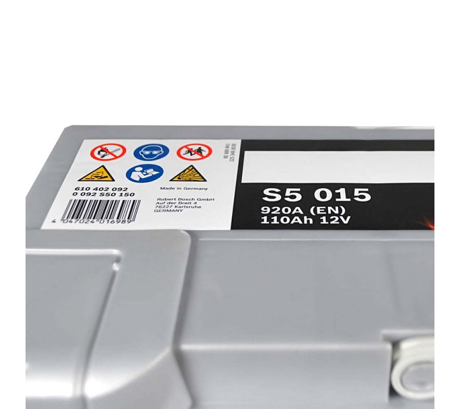 Автомобільний акумулятор Bosch 110Ah 920A S5015