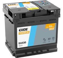 Автомобільний акумулятор Exide Premium 53Ah 540A EA530