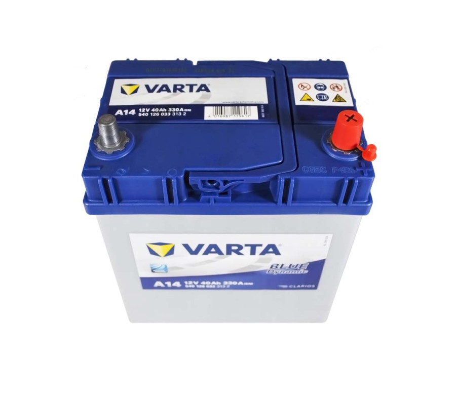 Автомобільний акумулятор Varta  Blue Dynamic 40Ач 330А A14