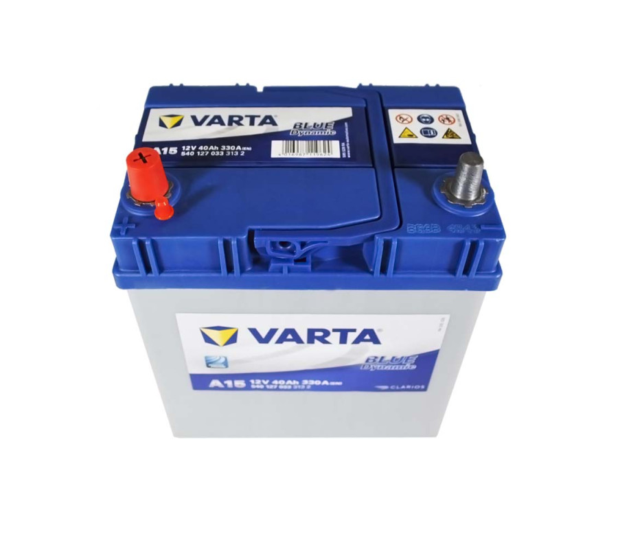 Автомобільний акумулятор Varta  Blue Dynamic 40Ач 330 А A15