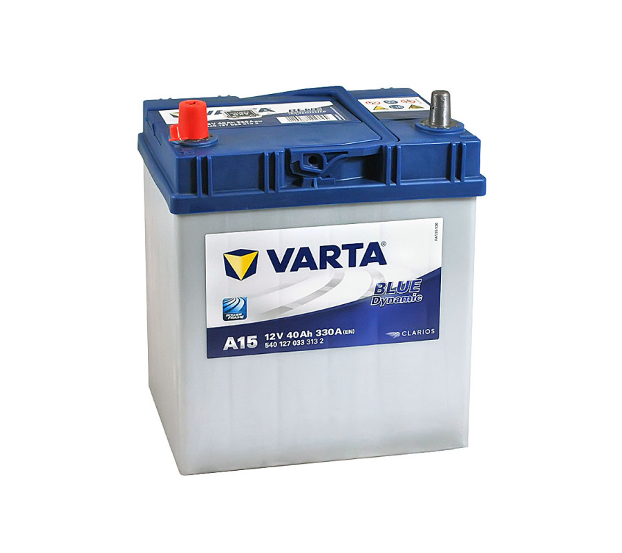 Автомобільний акумулятор Varta  Blue Dynamic 40Ач 330 А A15