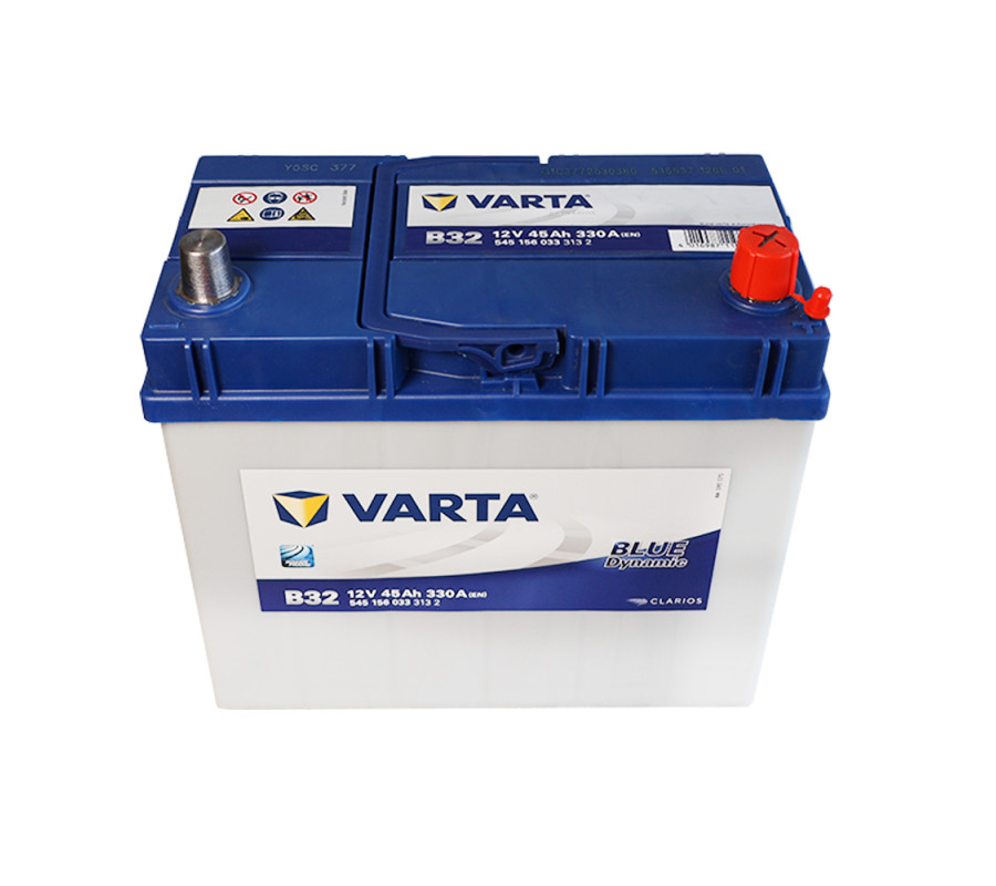 Автомобільний акумулятор Varta  Blue Dynamic 45Ач 330А B32
