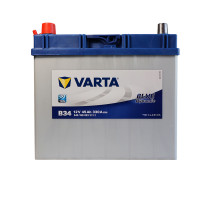 Автомобільний акумулятор Varta  Blue Dynamic 45Ач 330А B34