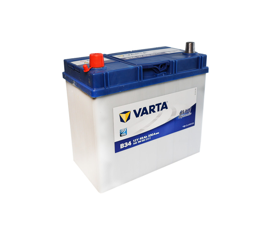 Автомобільний акумулятор Varta  Blue Dynamic 45Ач 330А B34