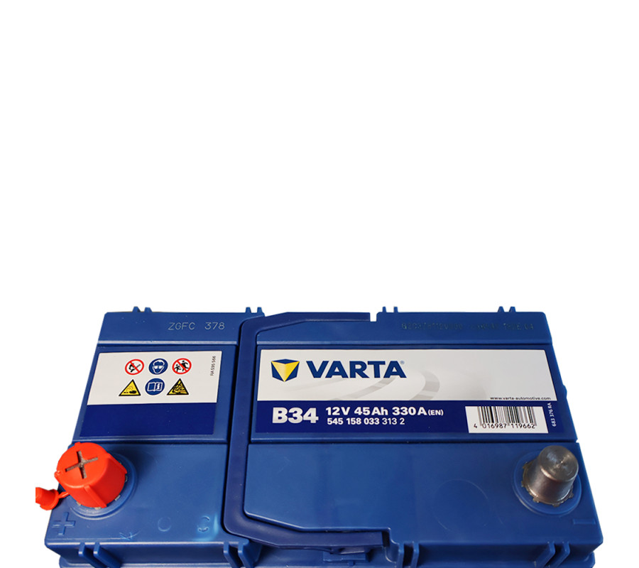 Автомобільний акумулятор Varta  Blue Dynamic 45Ач 330А B34
