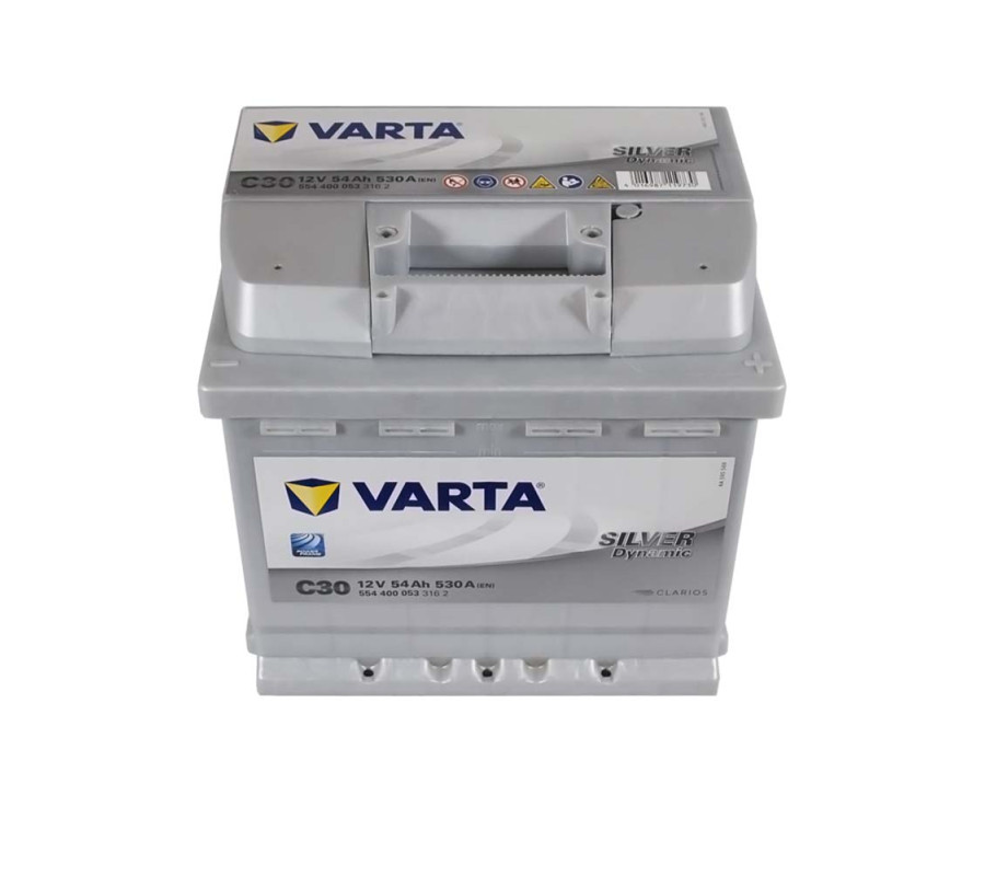Автомобільний акумулятор Varta  Silver Dynamic 54Ач 530А C30