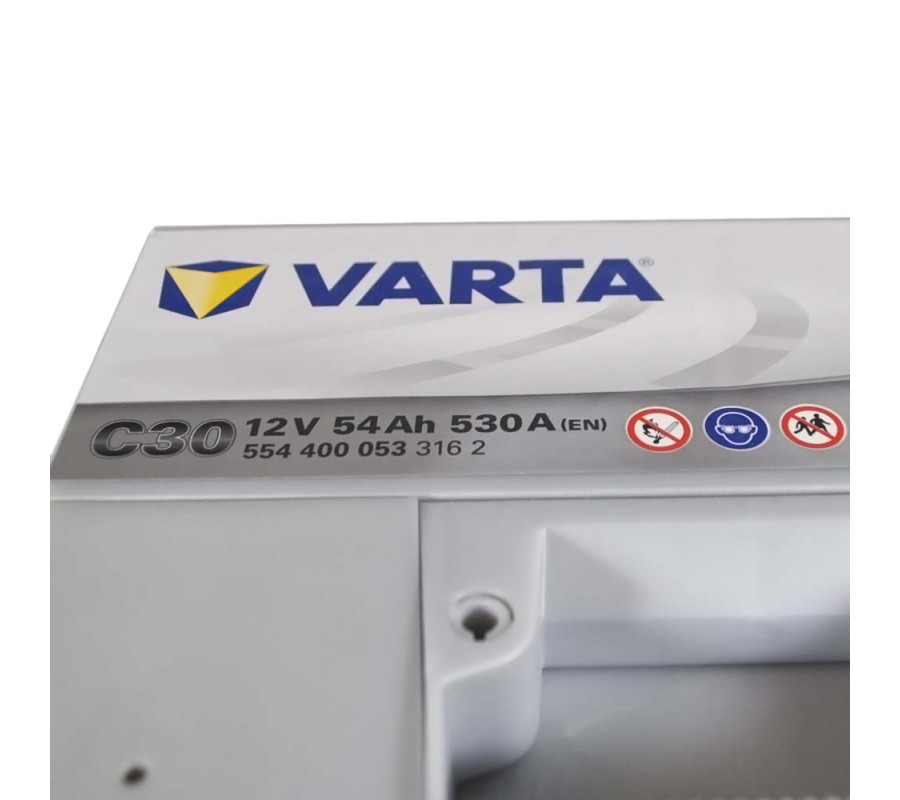 Автомобільний акумулятор Varta  Silver Dynamic 54Ач 530А C30