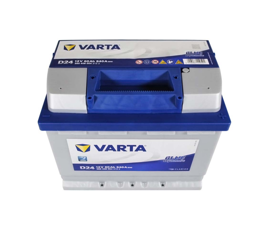 Автомобільний акумулятор Varta  Blue Dynamic 60Ач 540 А D24