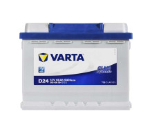 Автомобільний акумулятор Varta  Blue Dynamic 60Ач 540 А D24