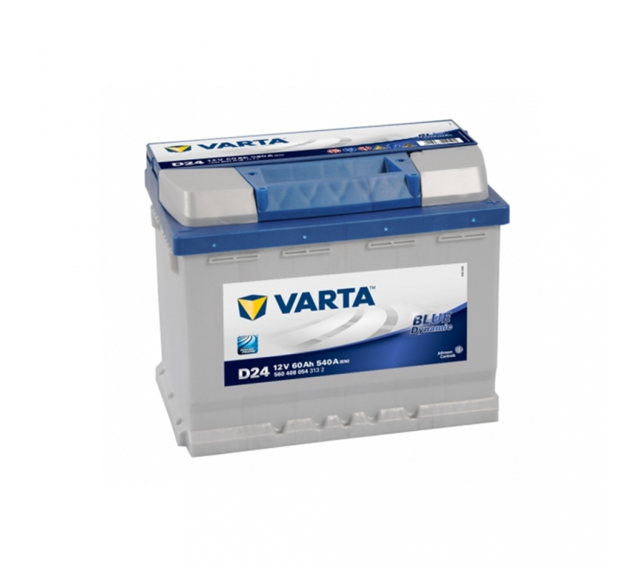 Автомобільний акумулятор Varta  Blue Dynamic 60Ач 540 А D24