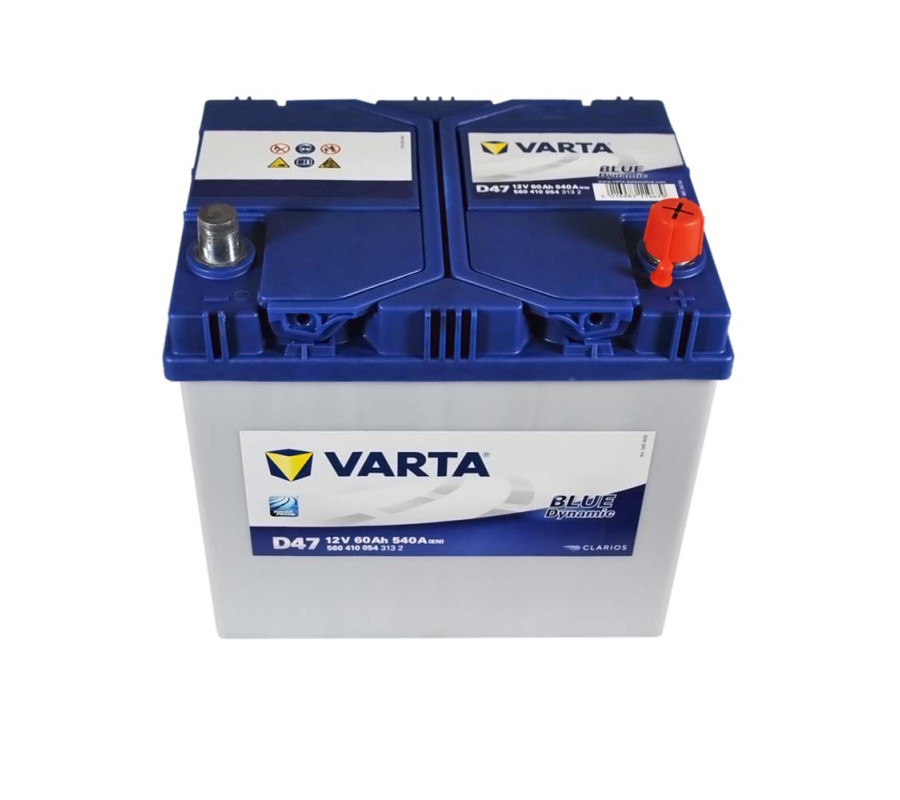 Автомобільний акумулятор Varta  Blue Dynamic 60Ач 540 А D47