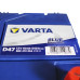 Автомобільний акумулятор Varta  Blue Dynamic 60Ач 540 А D47