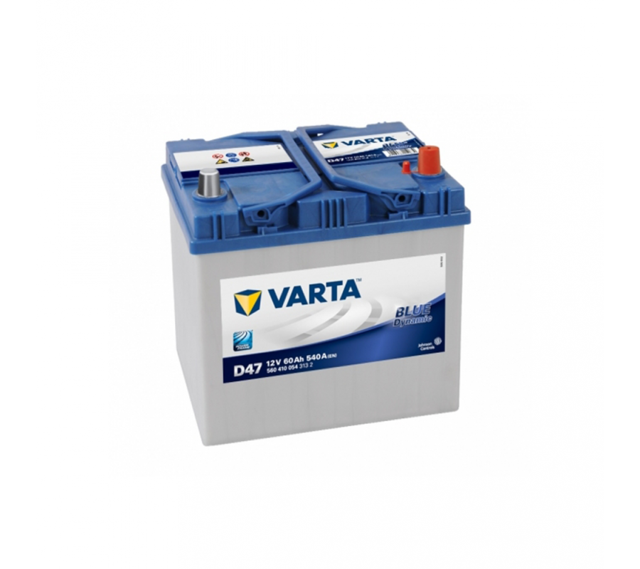 Автомобільний акумулятор Varta  Blue Dynamic 60Ач 540 А D47