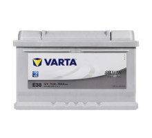 Автомобільний акумулятор Varta  Silver Dynamic 74Ач 750 А E38