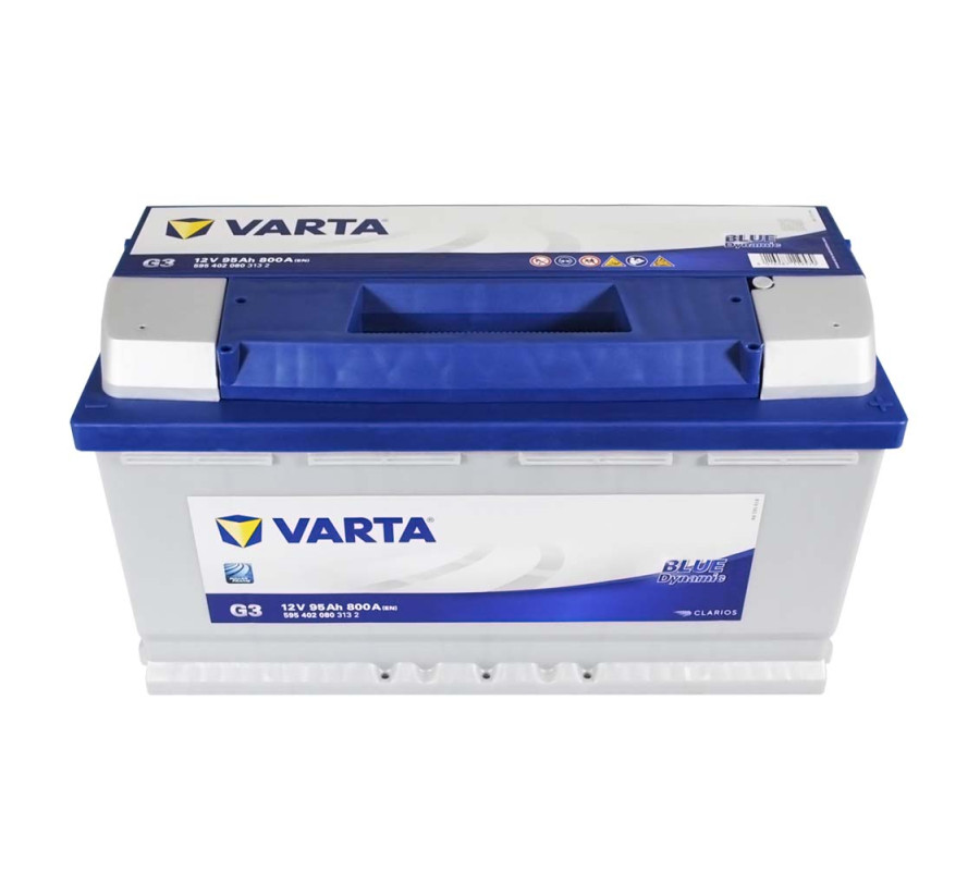 Автомобільний акумулятор Varta  Blue Dynamic 95Ач 800 А G3
