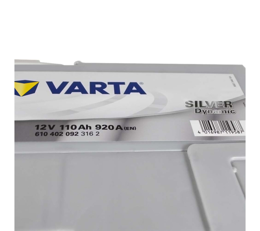 Автомобільний акумулятор Varta  Silver Dynamic 110Ач 920 А I1