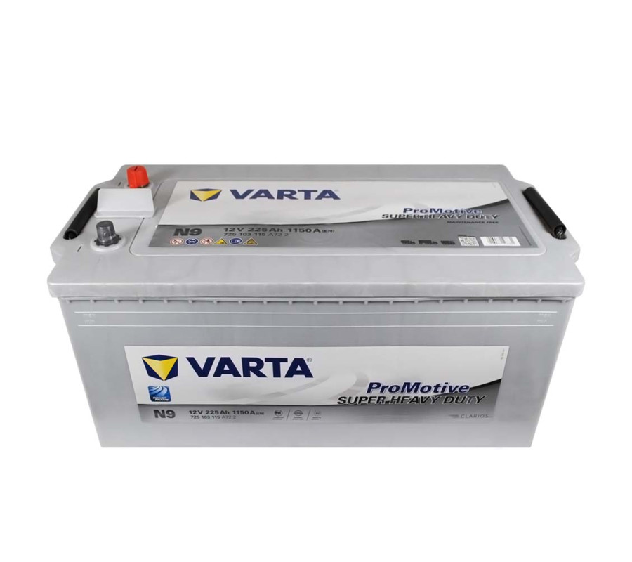 Автомобільний акумулятор VARTA Promotive Super Heavy Duty 225Аh 1150А L+ N9