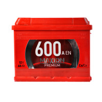 Автомобільний акумулятор MAXION Premium 60Аh 600A R+