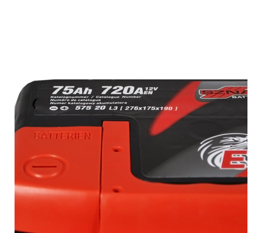 Автомобільний акумулятор SZNAJDER Plus 75Ah 720A R+ 