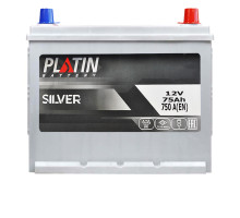 Автомобільний акумулятор PLATIN Silver Asia 75Ah 750A R+