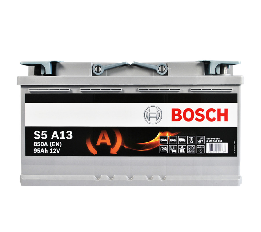 Автомобільний акумулятор Bosch AGM 95Ah 850A S5A13 