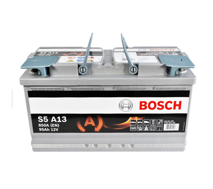 Автомобільний акумулятор Bosch AGM 95Ah 850A S5A13 