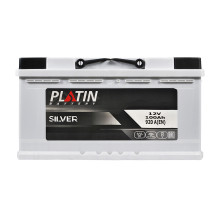 Автомобільний акумулятор PLATIN Silver 100Ah 920A R+