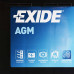 Автомобільний акумулятор Exide 60Ah 680 A Start Stop AGM EK600