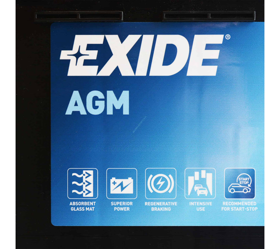 Автомобільний акумулятор Exide 60Ah 680 A Start Stop AGM EK600