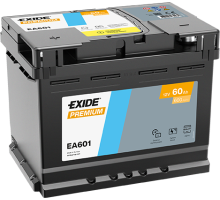 Автомобільний акумулятор Exide Premium 60Ah 600A EA601
