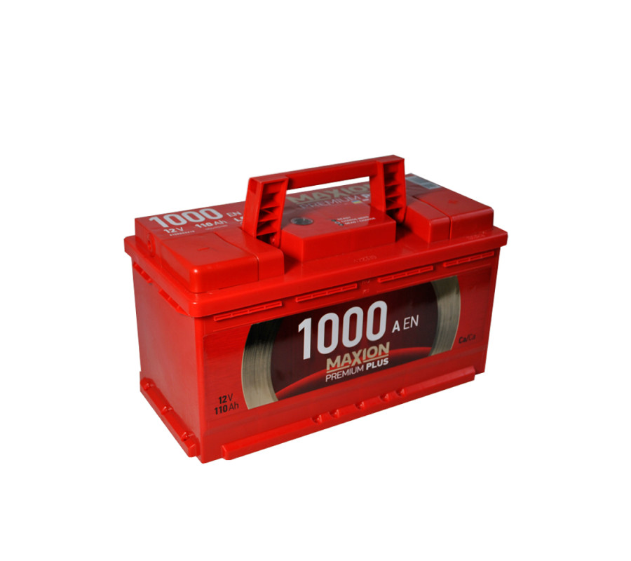 Автомобільний акумулятор MAXION Premium Plus 110Аh 1000A R+
