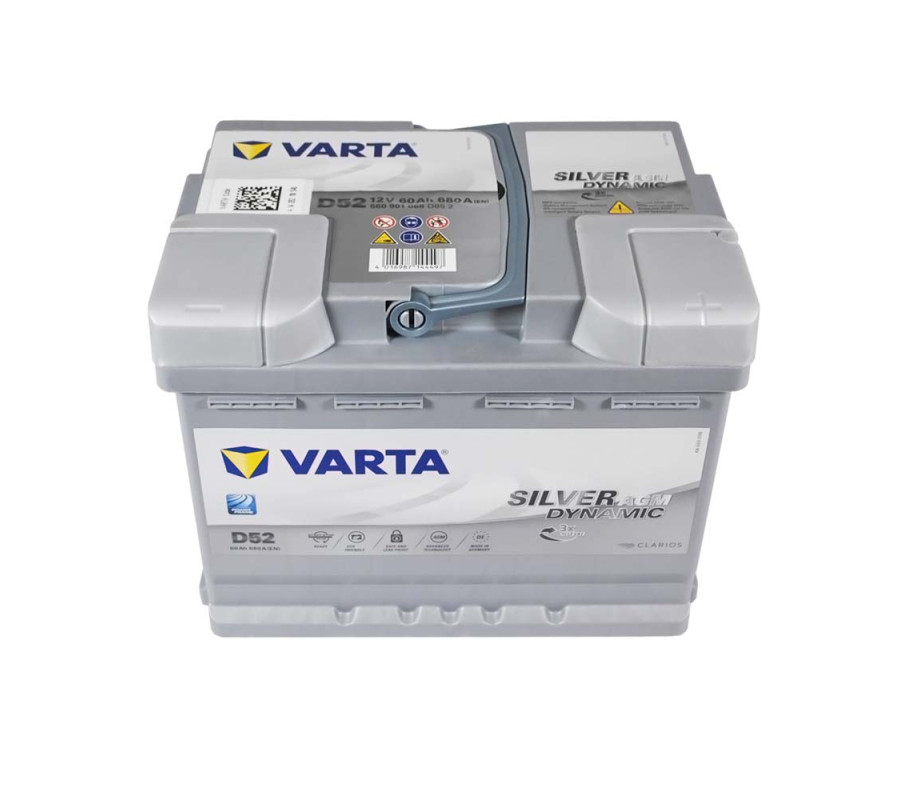 Автомобільний акумулятор Varta Silver Dynamic 60Ач 680А D52 (A8) AGM