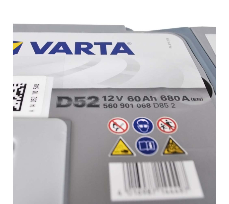 Автомобільний акумулятор Varta Silver Dynamic 60Ач 680А D52 (A8) AGM