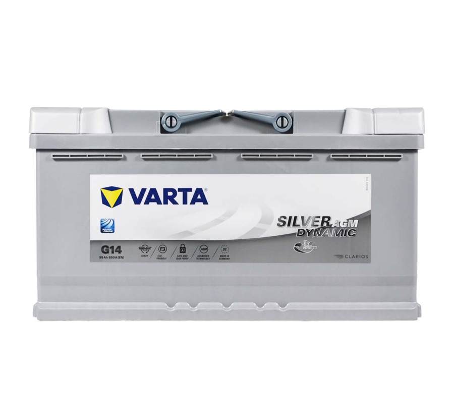 Автомобільний акумулятор Varta Silver Dynamic 95Ач 850А G14 (A5) AGM
