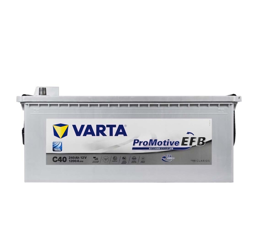 Автомобільний акумулятор VARTA Promotive EFB 240Ah 1200A L+ C40