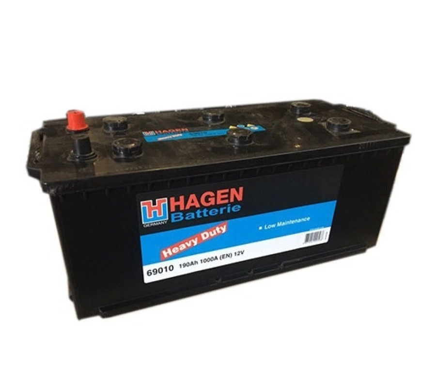 Автомобільний акумулятор Hagen 190Ah 1000A