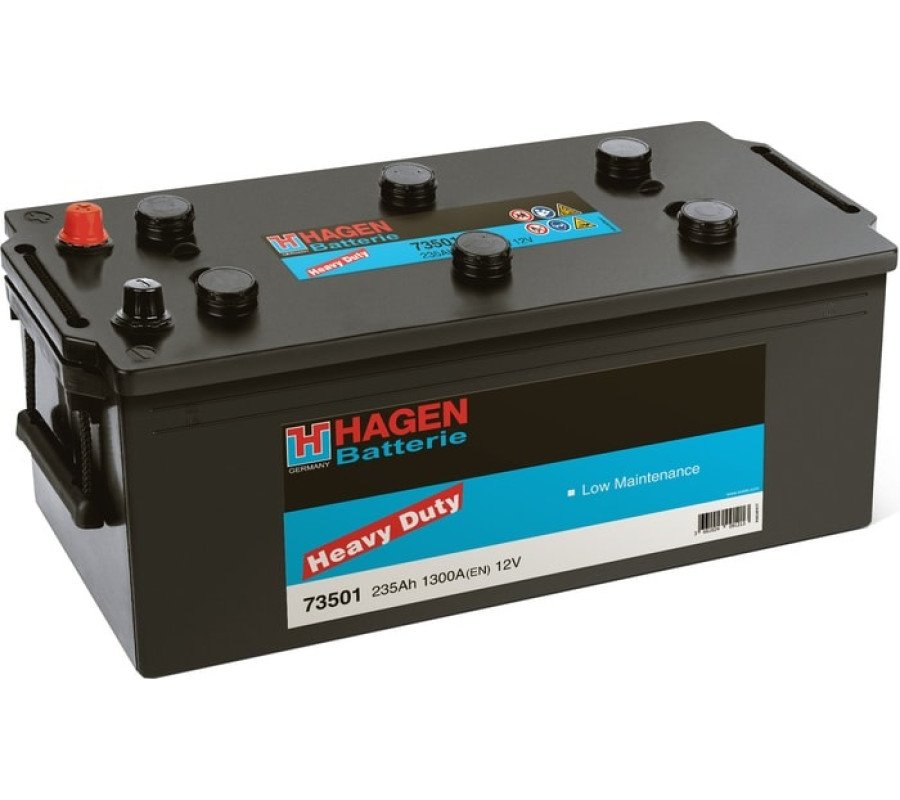Автомобільний акумулятор Hagen 235Ah 1300A