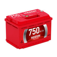 Автомобільний акумулятор MAXION Premium 75Аh 750A R+