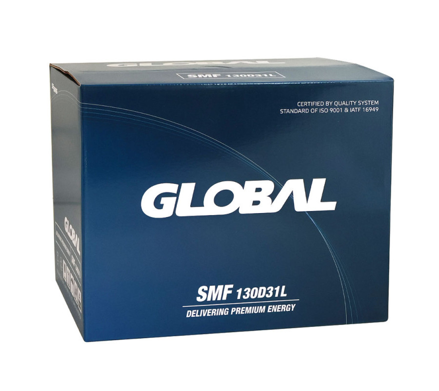 Автомобільний акумулятор GLOBAL Asia 100Ah 830A R+ SMF 130D31L