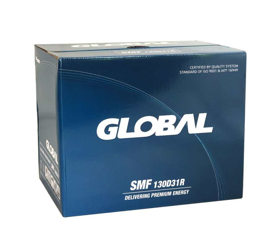 Автомобільний акумулятор GLOBAL Asia 100Ah 830A L+ SMF 130D31R