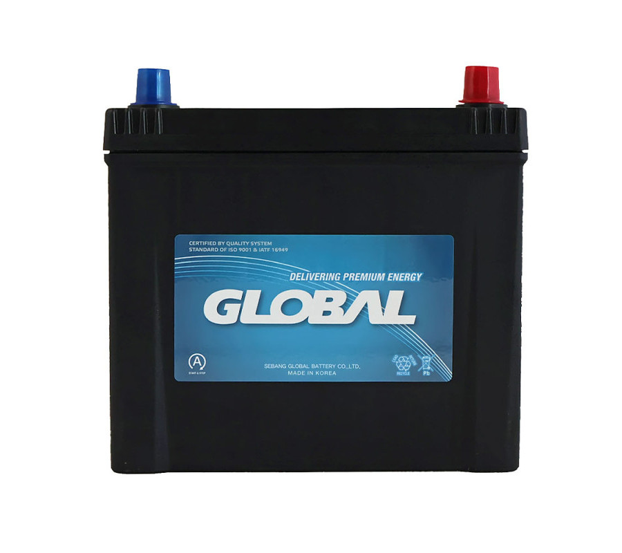 Автомобільний акумулятор GLOBAL Asia EFB 65Ah 550A R+ Q85L
