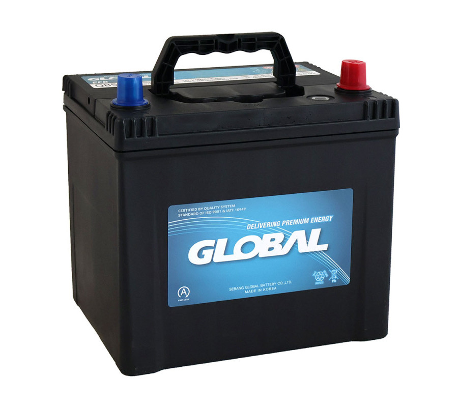 Автомобільний акумулятор GLOBAL Asia EFB 65Ah 550A R+ Q85L