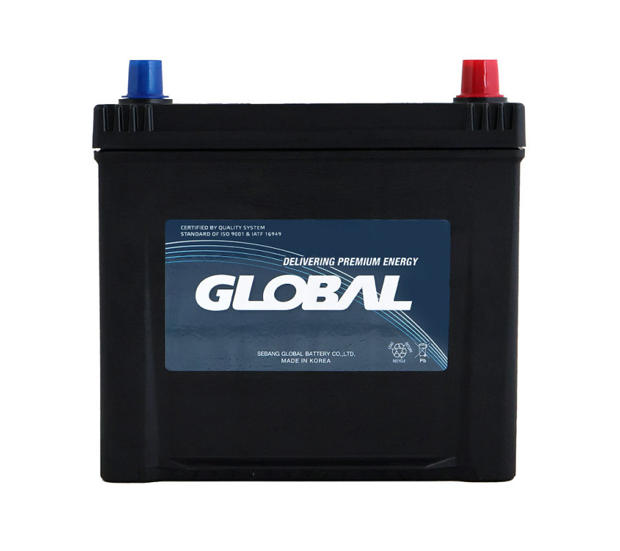 Автомобільний акумулятор GLOBAL Asia 60Ah 500A R+ SMF 65D23L