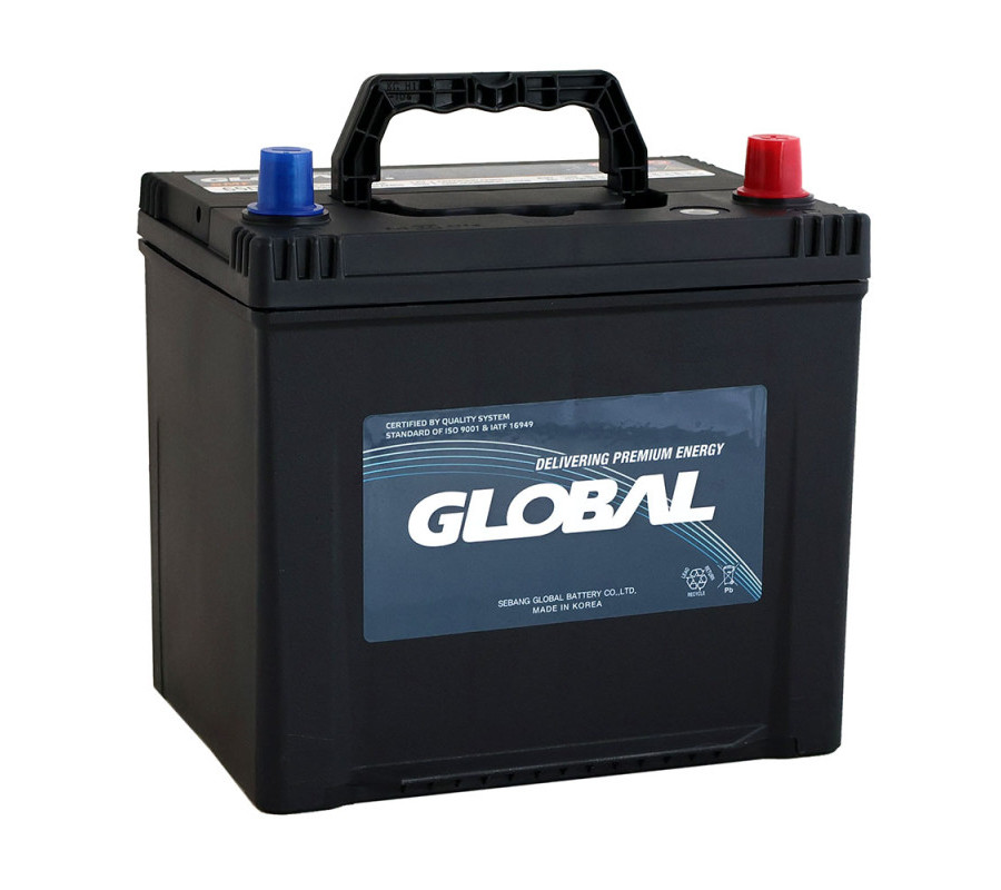 Автомобільний акумулятор GLOBAL Asia 60Ah 500A R+ SMF 65D23L