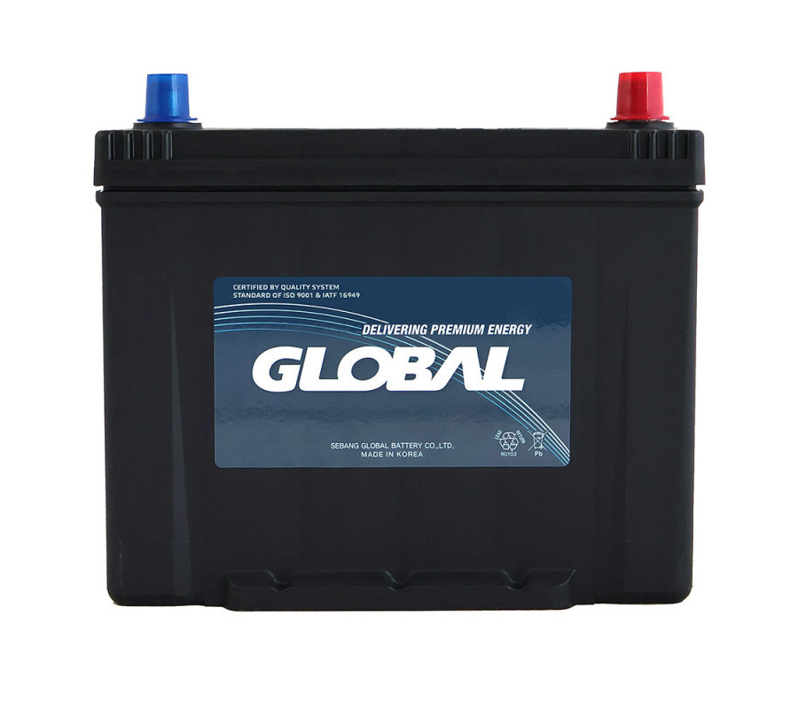 Автомобільний акумулятор GLOBAL Asia 70Ah 600A R+ SMF 75D26L